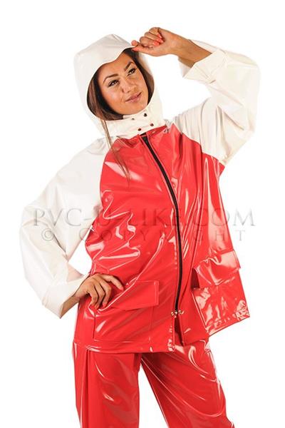 SU41 - Two Piece sailing suit | PVC-U-LIKE Plastic and Vinyl Clothing