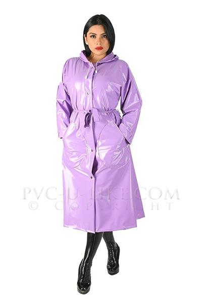 RA97 - Stylish raincoat | PVC-U-LIKE Plastic and Vinyl Clothing