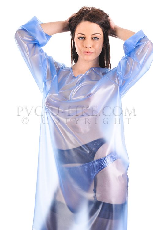 Plastic Teddy Nightie PVC-U-Like PVC Babydoll Night Dress 