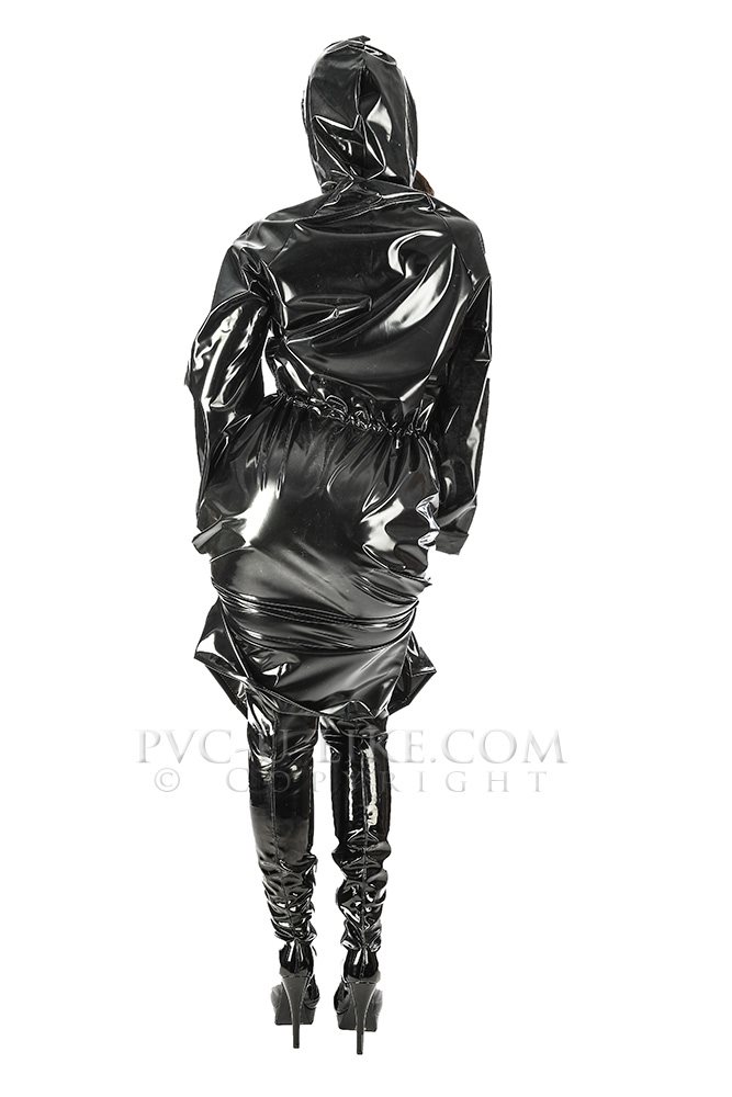 RA93 - Full length Raincoat | PVC-U-LIKE Plastic and Vinyl Clothing